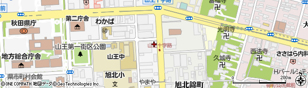 音楽有線放送ＵＳＥＮ受付センター秋田支店周辺の地図