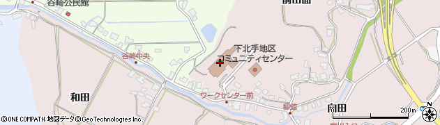 秋田ワークセンター　印刷課周辺の地図