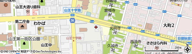 希（行政書士法人）　秋田オフィス周辺の地図