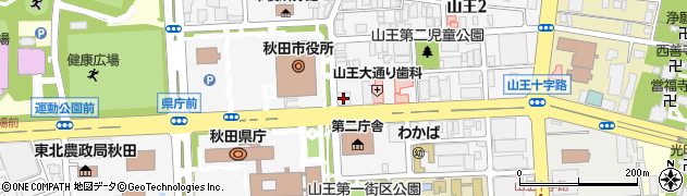 株式会社パスコ　秋田支店周辺の地図