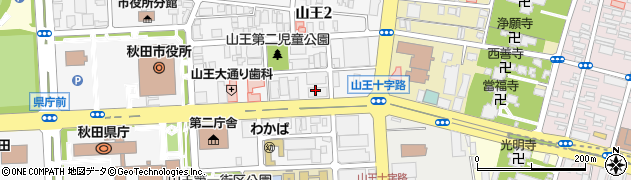 株式会社ダスキン東北地域本部秋田エリア周辺の地図