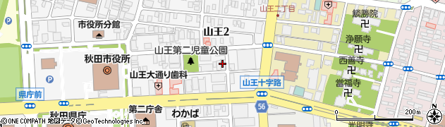 有限会社佐々正工務店　秋田営業所周辺の地図