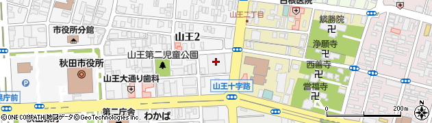 株式会社へいあん秋田　秋田典礼会館周辺の地図