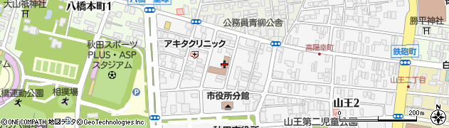 東北地方整備局秋田河川国道事務所　経理課周辺の地図
