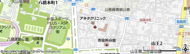 元気家　山王店周辺の地図