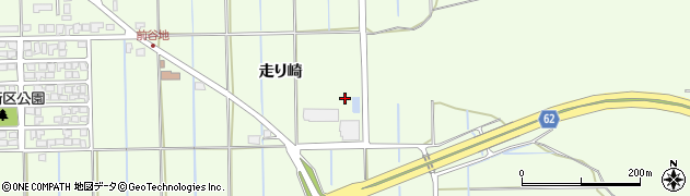 秋田県秋田市下北手松崎走り崎2周辺の地図