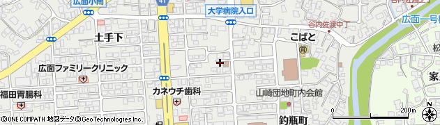秋田県秋田市広面釣瓶町147周辺の地図