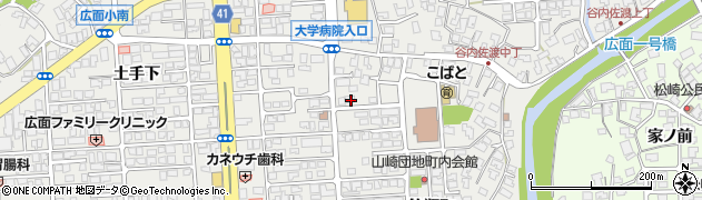 秋田県秋田市広面釣瓶町151周辺の地図