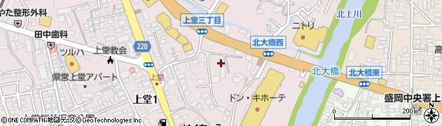 ダスキン上堂支店周辺の地図