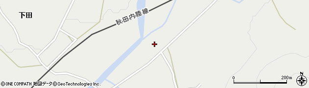 秋田県仙北市西木町桧木内長戸呂989周辺の地図