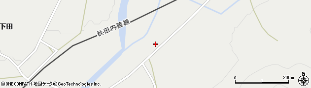秋田県仙北市西木町桧木内長戸呂971周辺の地図