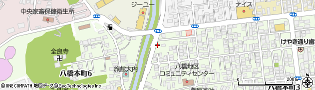秋田パソコン家庭教師会周辺の地図