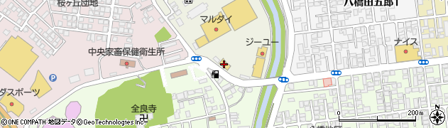 南部家敷八橋店周辺の地図