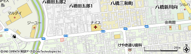 株式会社ナイス　八橋店周辺の地図