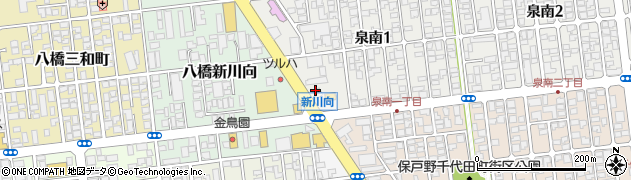 フリー麻雀ロンロン　新国道店周辺の地図