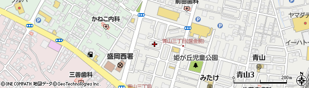 市営青山西アパート周辺の地図