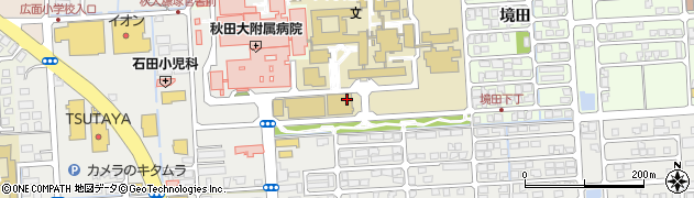 秋田県秋田市柳田糠塚周辺の地図