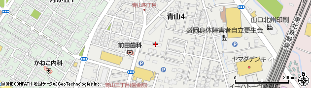 青山鍼灸院周辺の地図