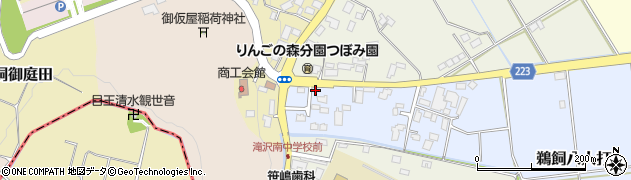中央タクシー株式会社　滝沢営業所周辺の地図