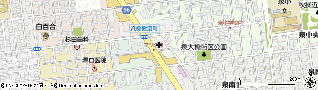 株式会社セリオ秋田営業所周辺の地図