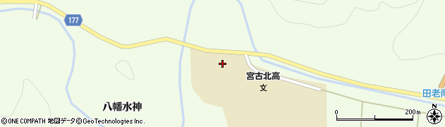 岩手県立　宮古北高等学校・職員室周辺の地図