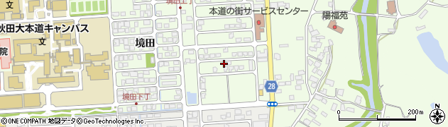 秋田県秋田市柳田川崎261周辺の地図