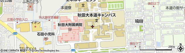 秋田県秋田市柳田糠塚37周辺の地図