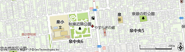 美容室キャンパス 泉店周辺の地図