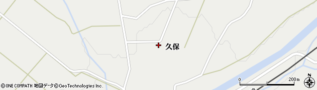 秋田県仙北市西木町桧木内245周辺の地図