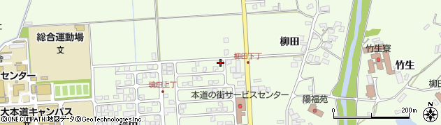秋田県秋田市柳田川崎143周辺の地図