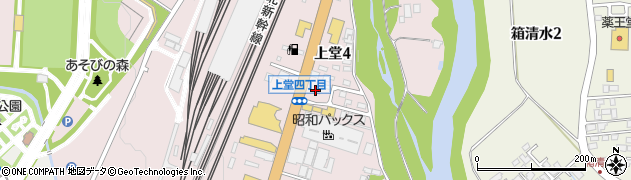 １００円レンタカー　盛岡周辺の地図