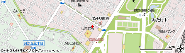 ココハウス　盛岡西店周辺の地図