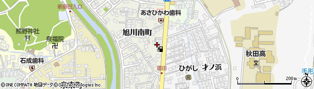 株式会社小林商店旭川かもしか給油所周辺の地図