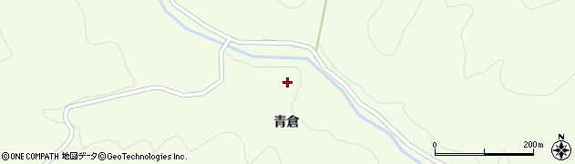 岩手県宮古市田老（青倉）周辺の地図