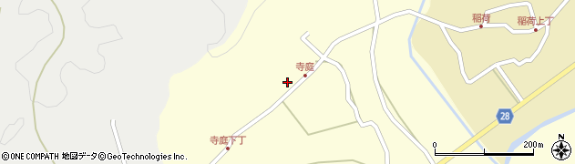 秋田県秋田市太平寺庭寺庭周辺の地図