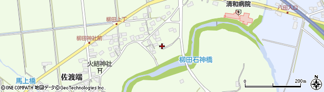 秋田県秋田市柳田石神170周辺の地図