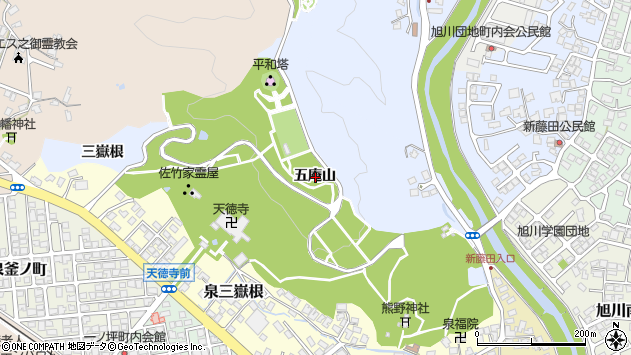 〒010-0816 秋田県秋田市泉の地図