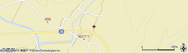 秋田県秋田市太平黒沢砂子沢36周辺の地図