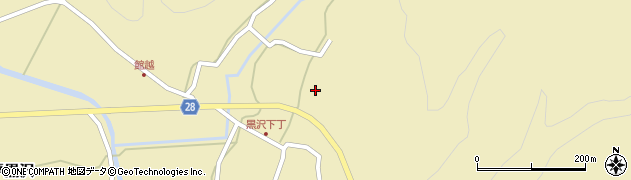 秋田県秋田市太平黒沢砂子沢26周辺の地図