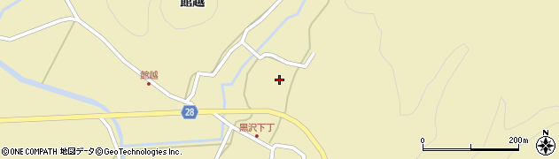 秋田県秋田市太平黒沢砂子沢69周辺の地図
