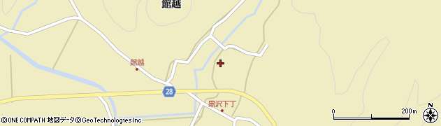 秋田県秋田市太平黒沢砂子沢62周辺の地図