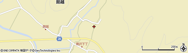 秋田県秋田市太平黒沢砂子沢70周辺の地図