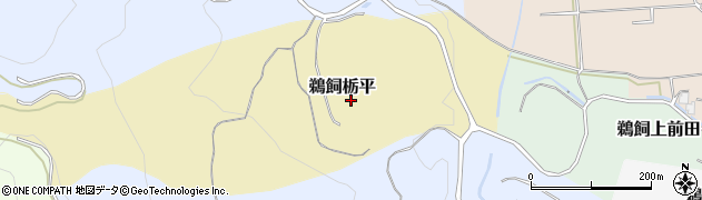 岩手県滝沢市鵜飼栃平周辺の地図