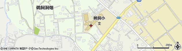 滝沢市立鵜飼小学校周辺の地図
