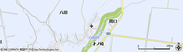 秋田県秋田市太平八田藤ノ崎128周辺の地図