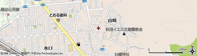 秋田県秋田市外旭川山崎93周辺の地図
