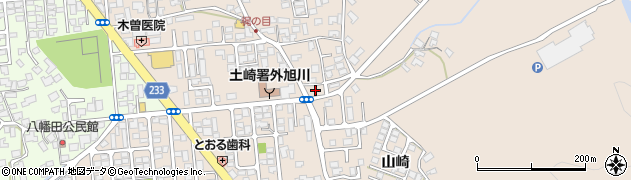 秋田県秋田市外旭川山崎32周辺の地図