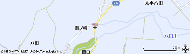藤埼周辺の地図