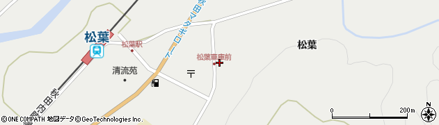 秋田県仙北市西木町桧木内松葉263周辺の地図