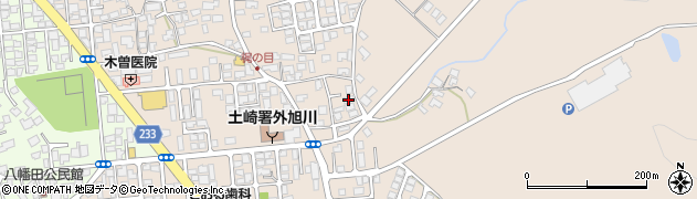 秋田県秋田市外旭川山崎8周辺の地図